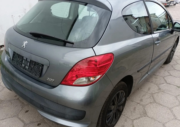 Peugeot 207 cena 7900 przebieg: 240000, rok produkcji 2009 z Lubin małe 92